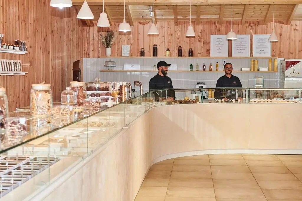 Vitrine réfrigérée spéciale chocolat