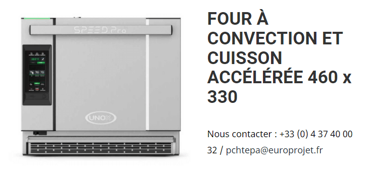 BAKERLUX SPEED, le four qui envoie du lourd