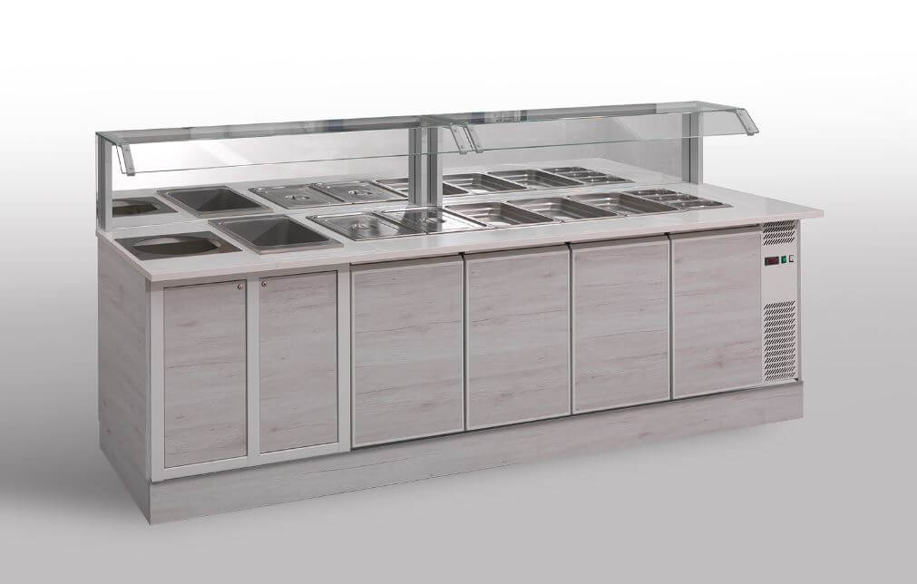 Buffet réfrigéré sur mesure
