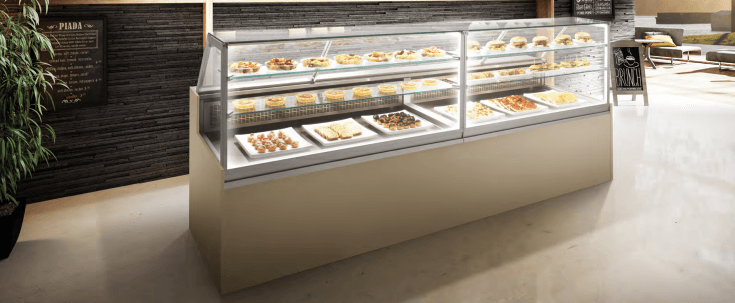 Vitrine réfrigérée canalisable « JUST »