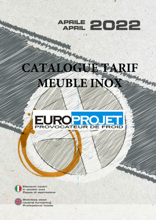 You are currently viewing Catalogue tarifaire – Amitek – mobilier inox – 2022
