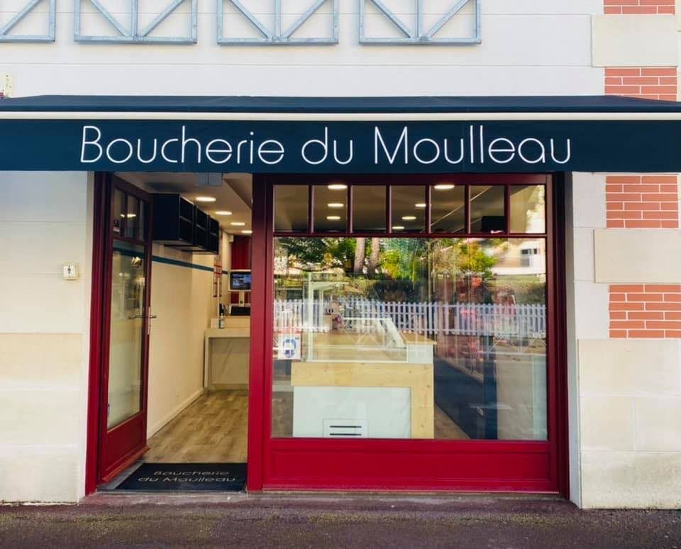 Façade de la Boucherie du Moulleau à Arcachon