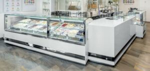 Vitrine et comptoir pour la crème glacée (conseils et astuces) – Europrojet