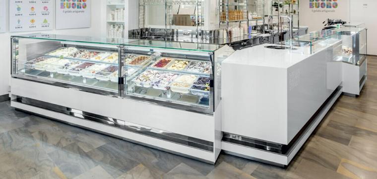 Vitrine et comptoir pour la crème glacée (conseils et astuces)