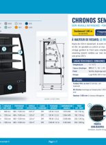 Fiche technique Semi-murale réfrigérée 1,50 m Chronos Semi – catalogue 2027